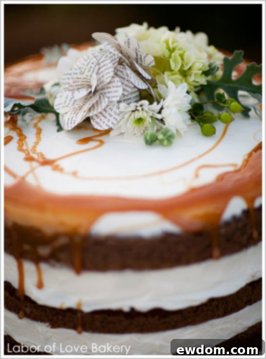 Vintage Book Paper Flowers - Cake Trend