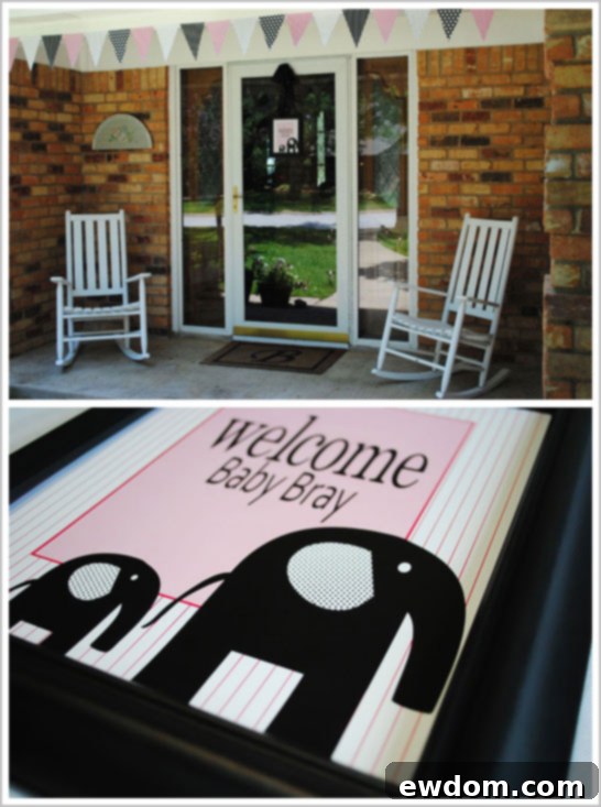 Modern Elephant Baby Shower Baby Shower Table Decorations with Elephants