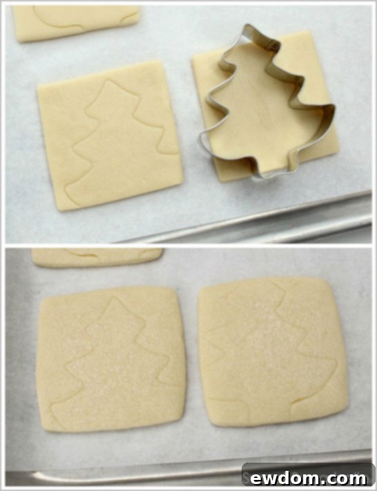 Christmas Tree Cookie Tutorial