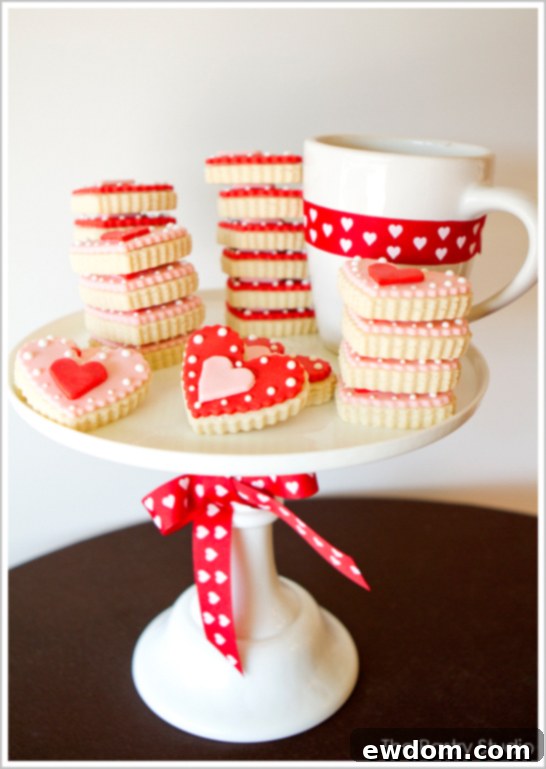 Heart Valentine's Cookies